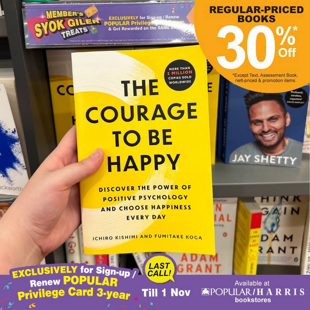 POPULAR-Book-Malaysia-Members-Syok-Giler-Promotion-5 30 October–1 November 2026: POPULAR Book Malaysia Members' Syok Giler Promotion – Enjoy 30% OFF Regular-Priced Books & 40% OFF Selected Stationery at All POPULAR and HARRIS Bookstores