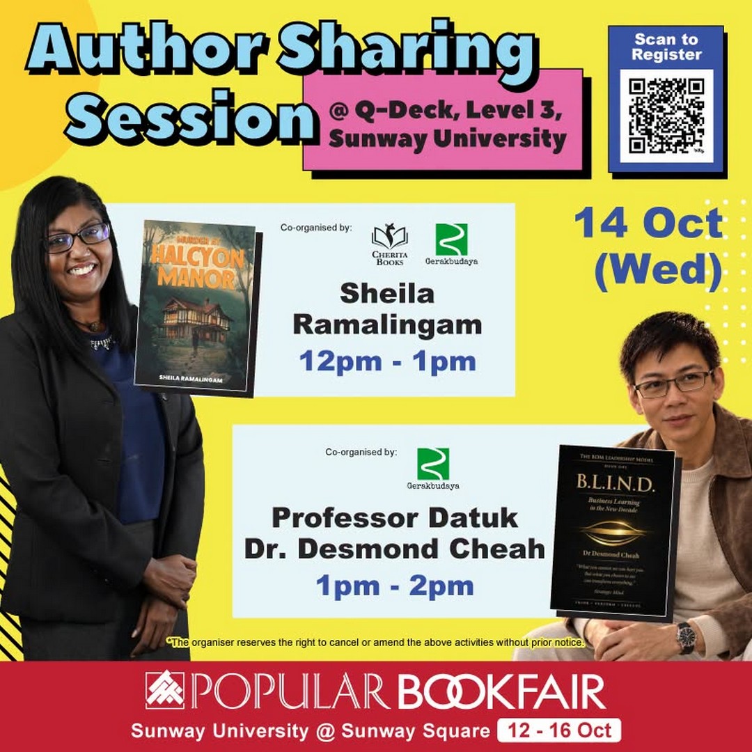 POPULAR-Bookstore-Bookfair-Promotion-at-Sunway-University-4 12-16 October 2026: POPULAR Bookstore: Bookfair Promotion at Sunway University, Sunway Square with 20% Rebate for Members, RM10 Promotion Vouchers, Free Exclusive Gifts and Author Sharing Sessions at Level 3, Q-Deck