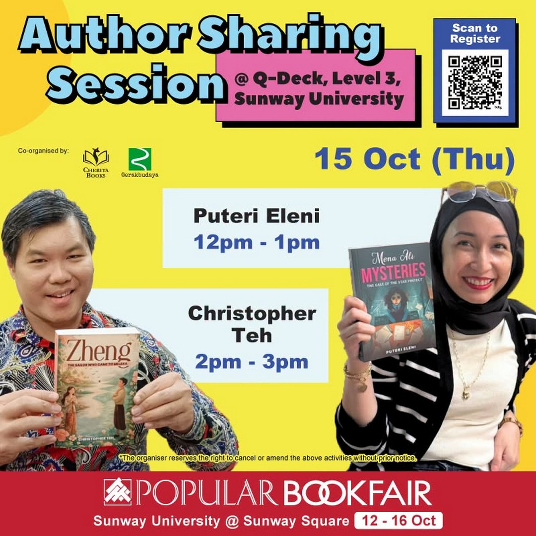POPULAR-Bookstore-Bookfair-Promotion-at-Sunway-University-5 12-16 October 2026: POPULAR Bookstore: Bookfair Promotion at Sunway University, Sunway Square with 20% Rebate for Members, RM10 Promotion Vouchers, Free Exclusive Gifts and Author Sharing Sessions at Level 3, Q-Deck