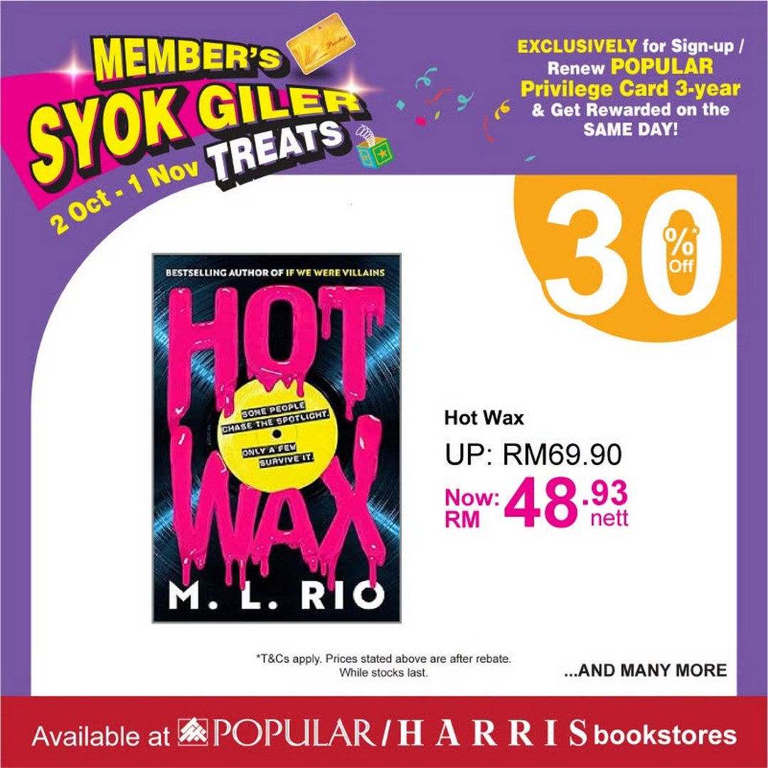 POPULAR-Bookstore-Malaysia-Get-30-OFF-Regular-Priced-English-4 Now Till 1 November 2026: POPULAR Bookstore Malaysia: Get 30% OFF Regular-Priced English Books with a 3-Year Privilege Card and 40% OFF Selected Stationery at POPULAR and HARRIS Bookstores