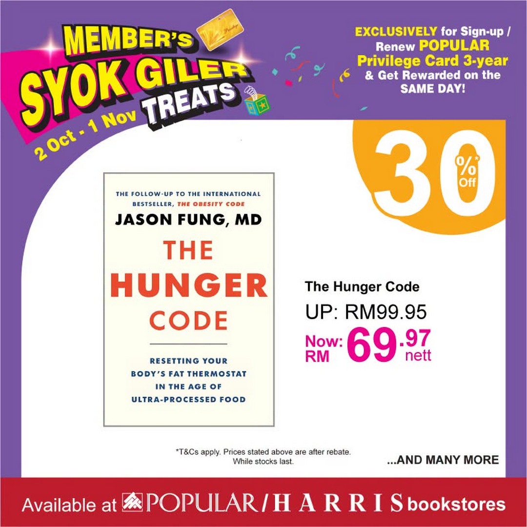 POPULAR-Bookstore-Malaysia-Get-30-OFF-Regular-Priced-English-9 Now Till 1 November 2026: POPULAR Bookstore Malaysia: Get 30% OFF Regular-Priced English Books with a 3-Year Privilege Card and 40% OFF Selected Stationery at POPULAR and HARRIS Bookstores