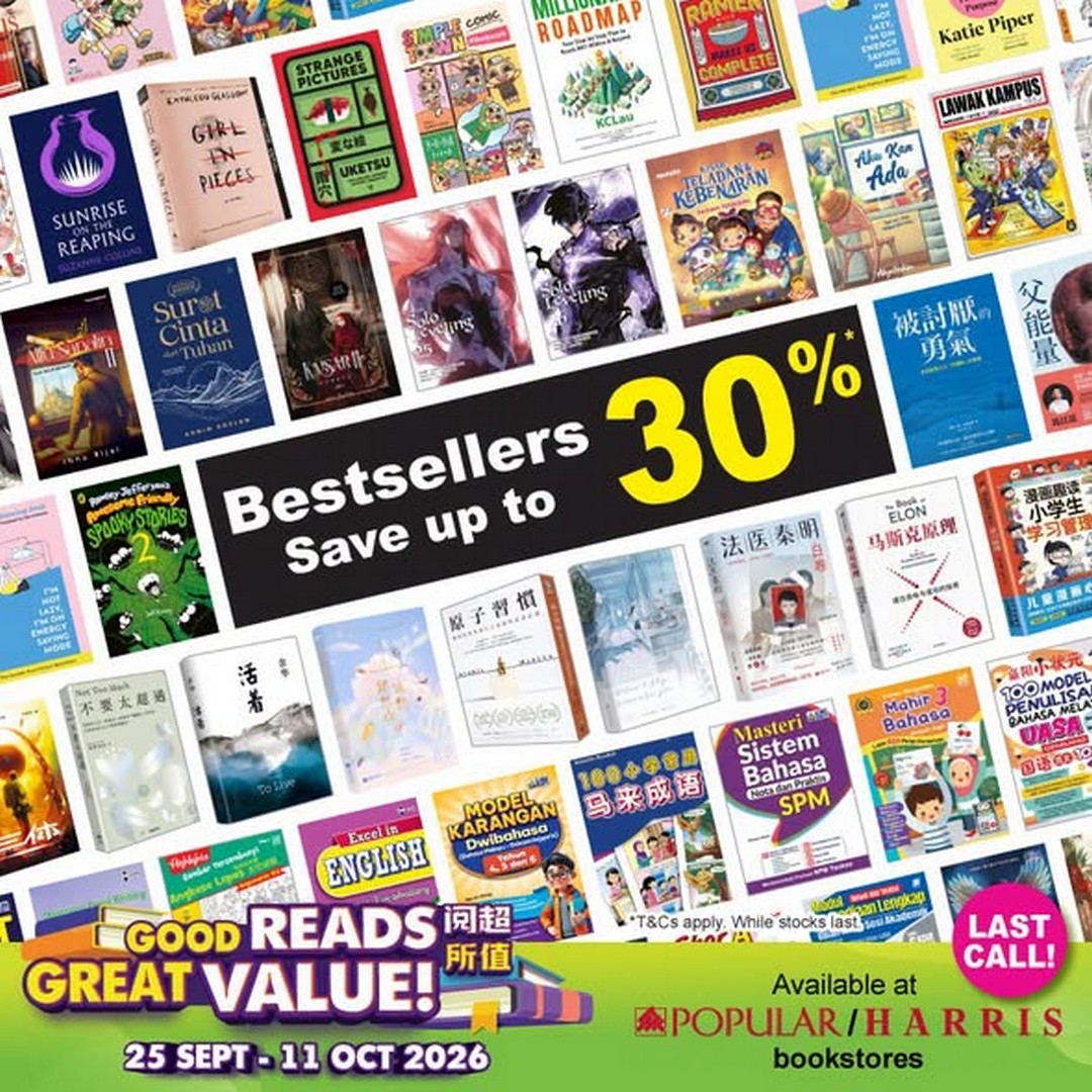 POPULAR-Bookstore-Malaysia-Last-Chance-Promotion-2 1-11 October 2026: POPULAR Bookstore Malaysia: Last Chance Promotion with Up to 50% Off Stationery, Up to 30% Off Bestsellers and RM3 Monami Glue Sticks at POPULAR and HARRIS Bookstores