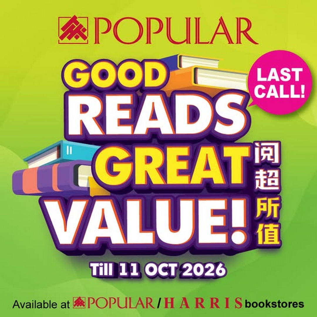 POPULAR-Bookstore-Malaysia-Last-Chance-Promotion 1-11 October 2026: POPULAR Bookstore Malaysia: Last Chance Promotion with Up to 50% Off Stationery, Up to 30% Off Bestsellers and RM3 Monami Glue Sticks at POPULAR and HARRIS Bookstores