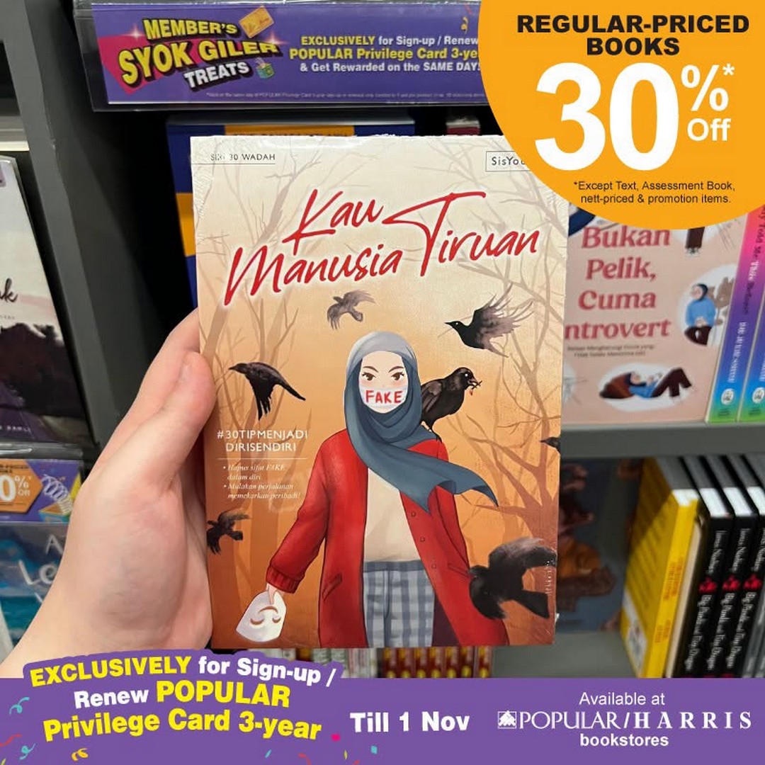 POPULAR-Bookstore-Members-Syok-Giler-Treats-Promotion-10 Now till 1 November 2026: POPULAR Bookstore: Member’s Syok Giler Treats Promotion – Get 30% Off Regular-Priced Books and 40% Off Selected Stationery at POPULAR and HARRIS Bookstores