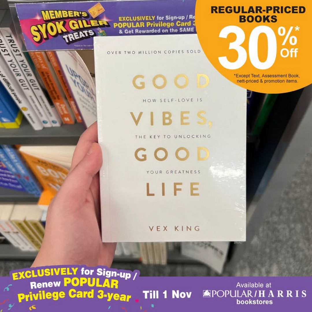 POPULAR-Bookstore-Members-Syok-Giler-Treats-Promotion-4 Now till 1 November 2026: POPULAR Bookstore: Member’s Syok Giler Treats Promotion – Get 30% Off Regular-Priced Books and 40% Off Selected Stationery at POPULAR and HARRIS Bookstores