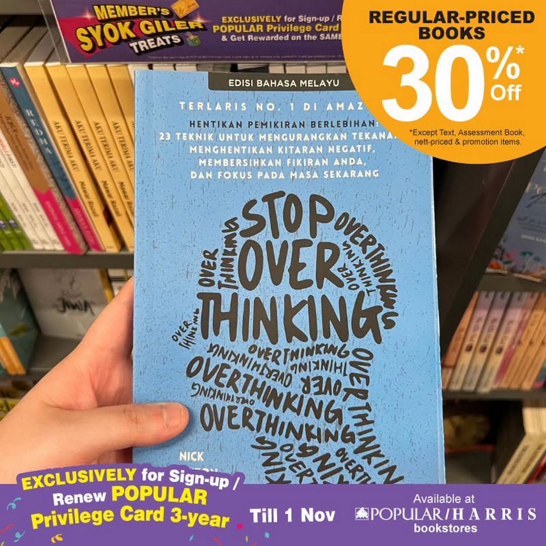 POPULAR-Bookstore-Members-Syok-Giler-Treats-Promotion-5 Now till 1 November 2026: POPULAR Bookstore: Member’s Syok Giler Treats Promotion – Get 30% Off Regular-Priced Books and 40% Off Selected Stationery at POPULAR and HARRIS Bookstores