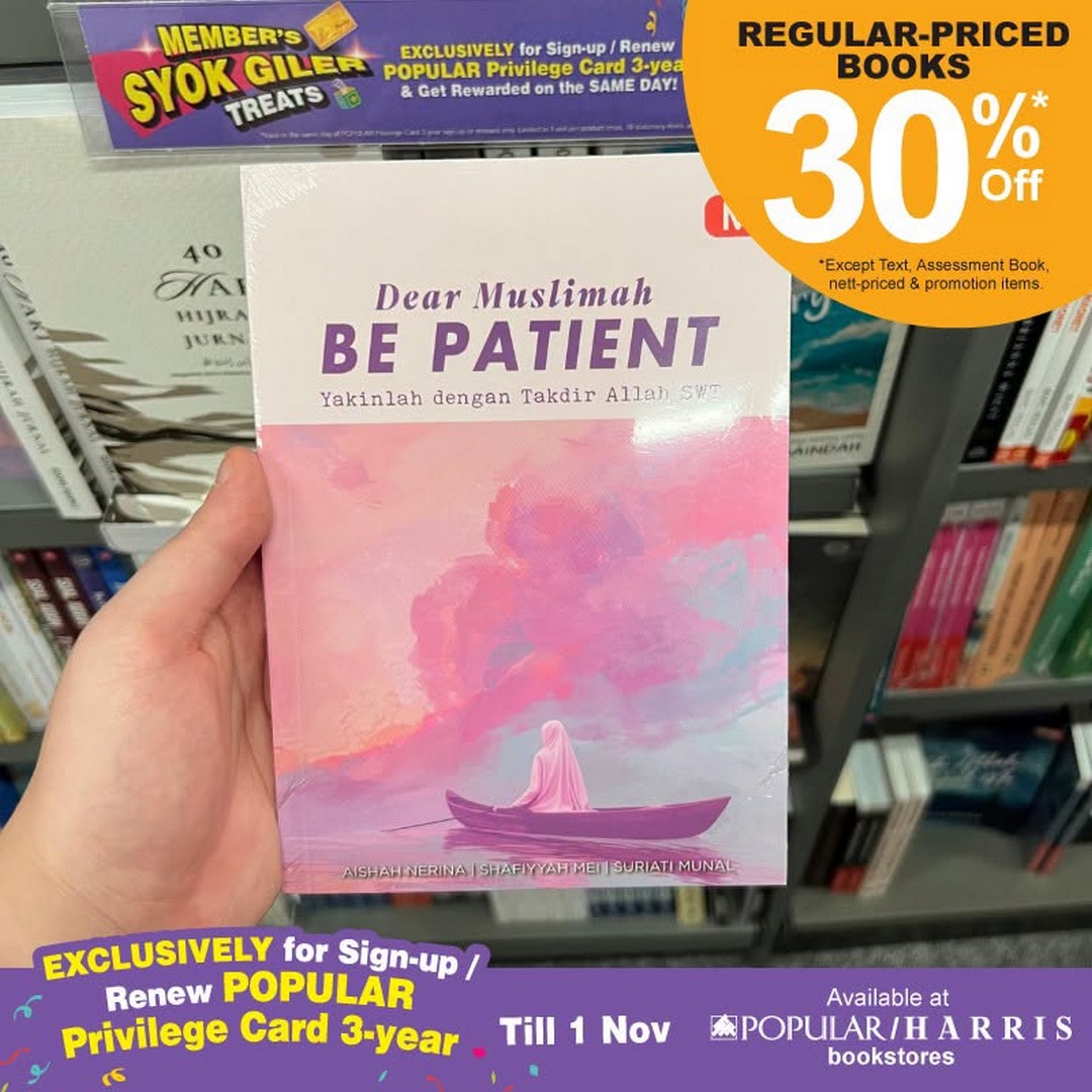 POPULAR-Bookstore-Members-Syok-Giler-Treats-Promotion-6 Now till 1 November 2026: POPULAR Bookstore: Member’s Syok Giler Treats Promotion – Get 30% Off Regular-Priced Books and 40% Off Selected Stationery at POPULAR and HARRIS Bookstores