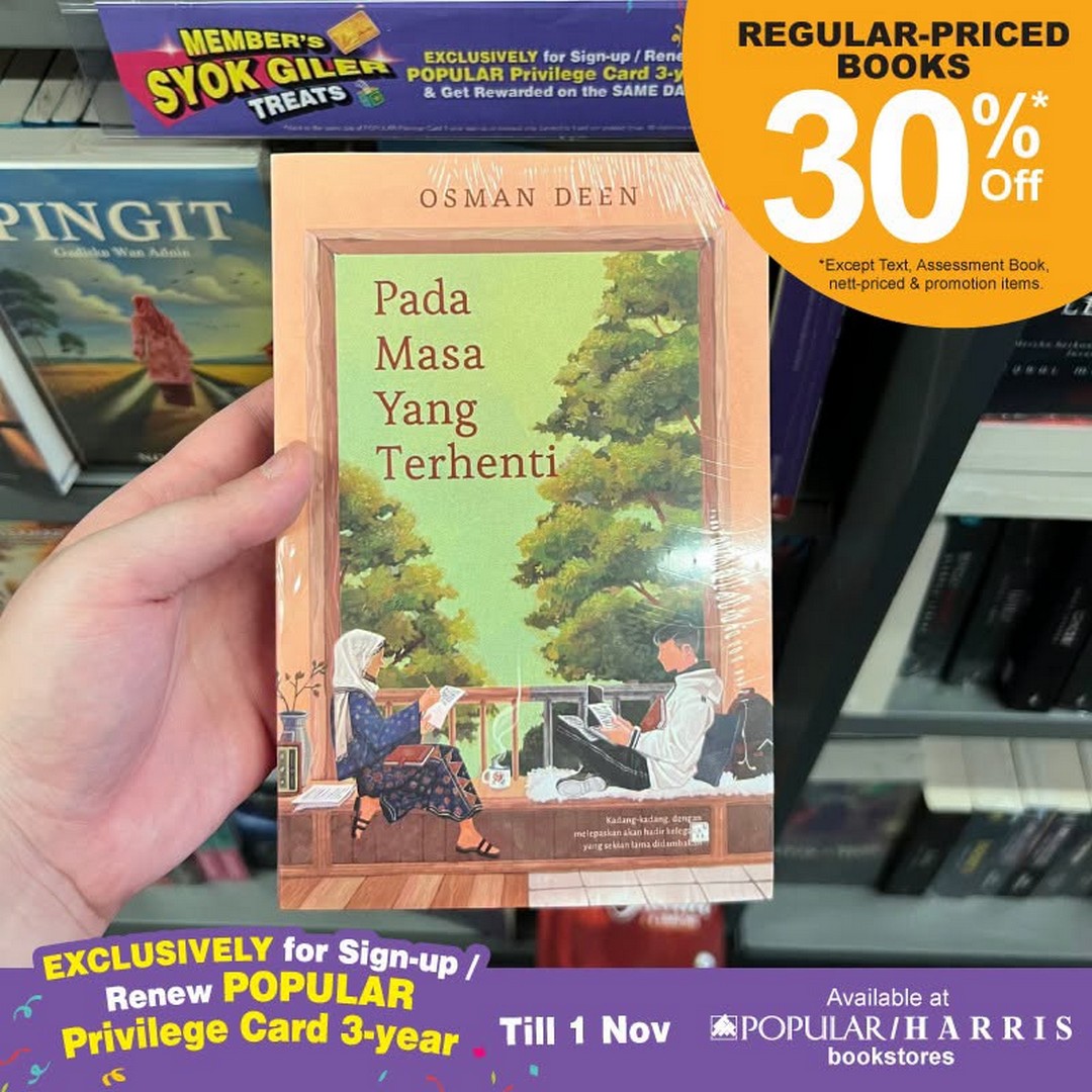 POPULAR-Bookstore-Members-Syok-Giler-Treats-Promotion-9 Now till 1 November 2026: POPULAR Bookstore: Member’s Syok Giler Treats Promotion – Get 30% Off Regular-Priced Books and 40% Off Selected Stationery at POPULAR and HARRIS Bookstores