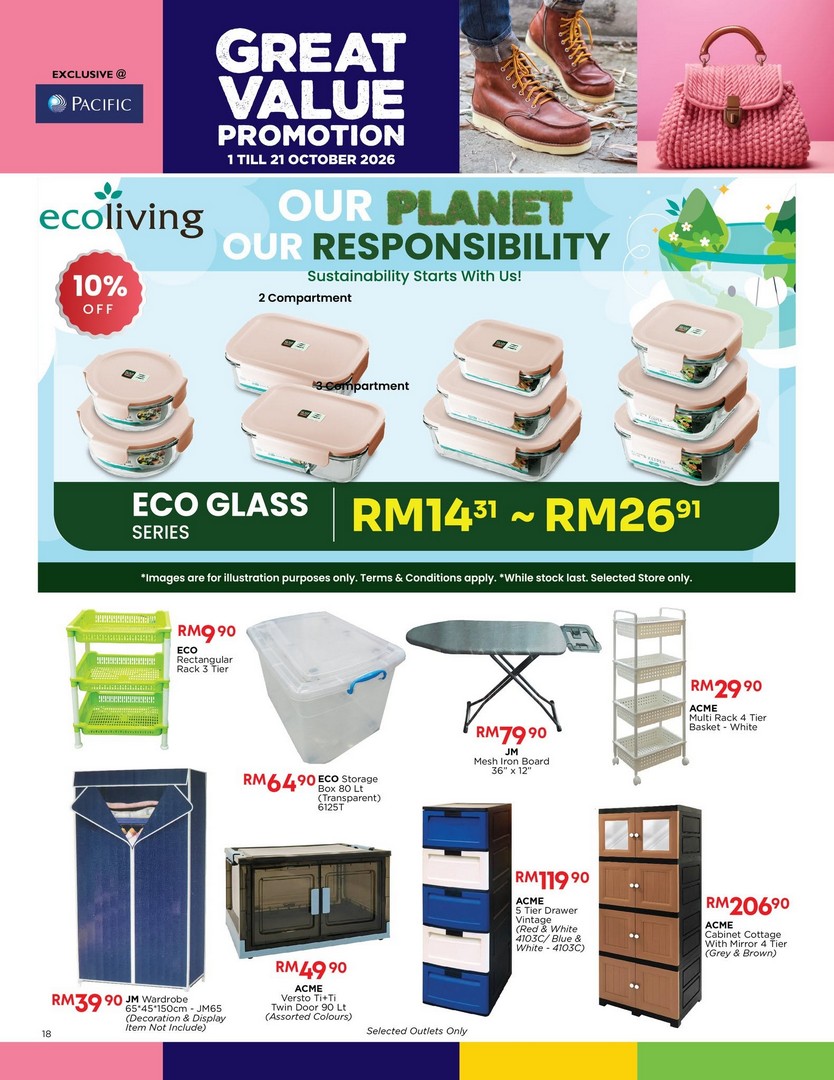 Pacific-Malaysia-Great-Value-Promotion-Up-to-80-Off-17 1-21 October 2026: Pacific Malaysia: Great Value Promotion Up to 80% Off on Fashion, Footwear, Baby Items and Home Furnishing
