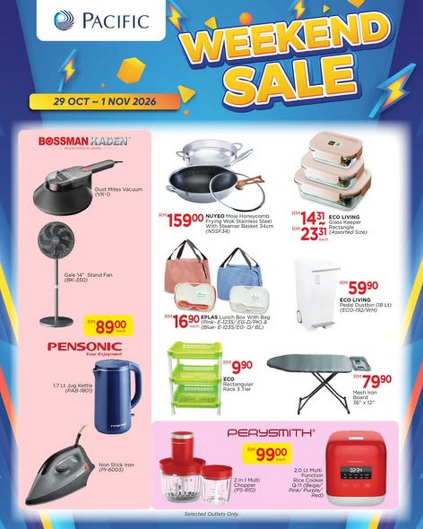 Pacific-Malaysia-Weekend-Sale-–-Shop-Groceries-2 29 October–1 November 2026: Pacific Malaysia Weekend Sale – Shop Groceries, Fashion, Shoes, Handbags and Home Essentials for Less