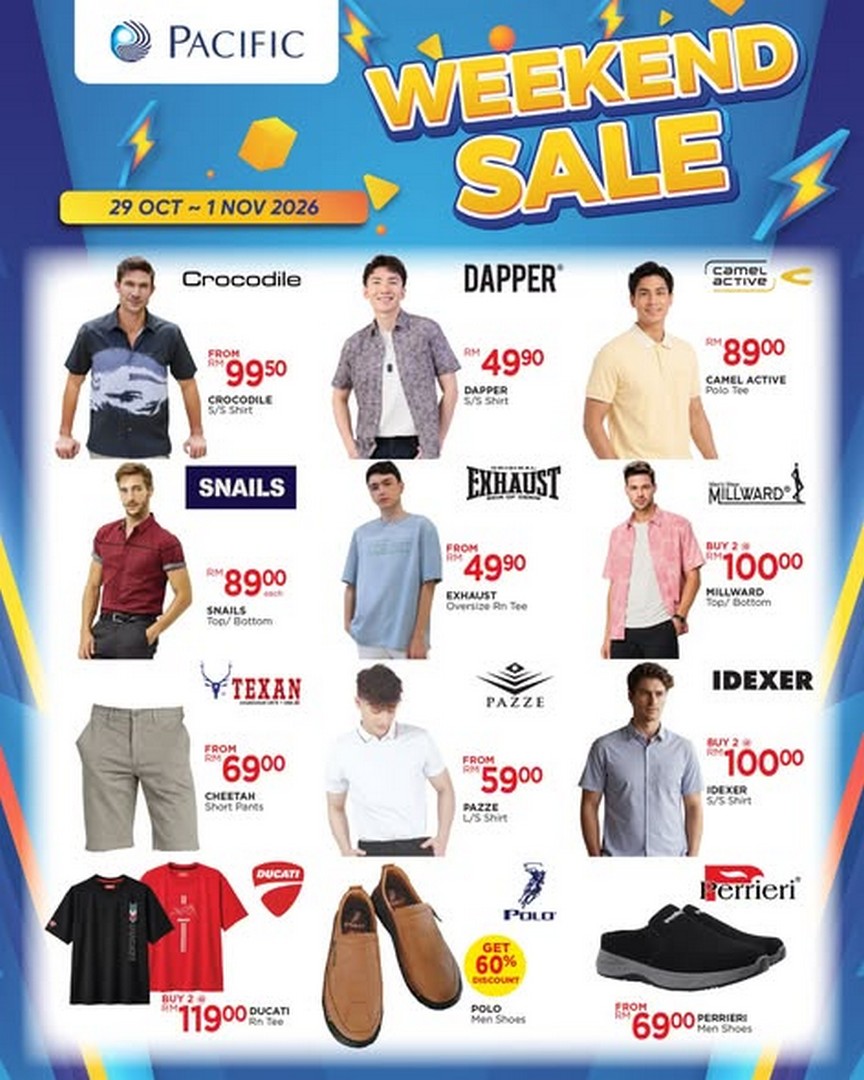 Pacific-Malaysia-Weekend-Sale-–-Shop-Groceries-3 29 October–1 November 2026: Pacific Malaysia Weekend Sale – Shop Groceries, Fashion, Shoes, Handbags and Home Essentials for Less