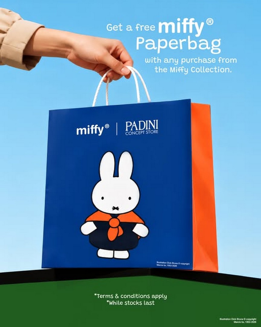 Padini-Holdings-Miffy-Collection-Promotion 21 October 2026 onwards: Padini Holdings Miffy Collection Promotion – Get a Free Limited-Edition Miffy Paper Bag at Selected Padini Concept Stores in Malaysia