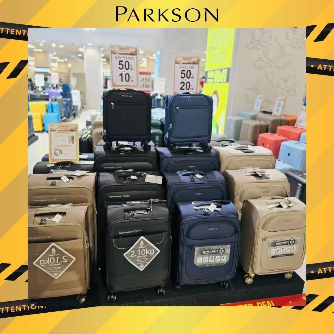 Parkson-Malaysia-Luggage-Fair-Promotion-at-Parkson-KipMall-13 17 October–9 November 2026: Parkson Malaysia: Luggage Fair Promotion at Parkson KipMall Setapak with Up to 70% Off Travel Luggage, Exclusive Purchase-with-Purchase Deals and Free Travel Pillows