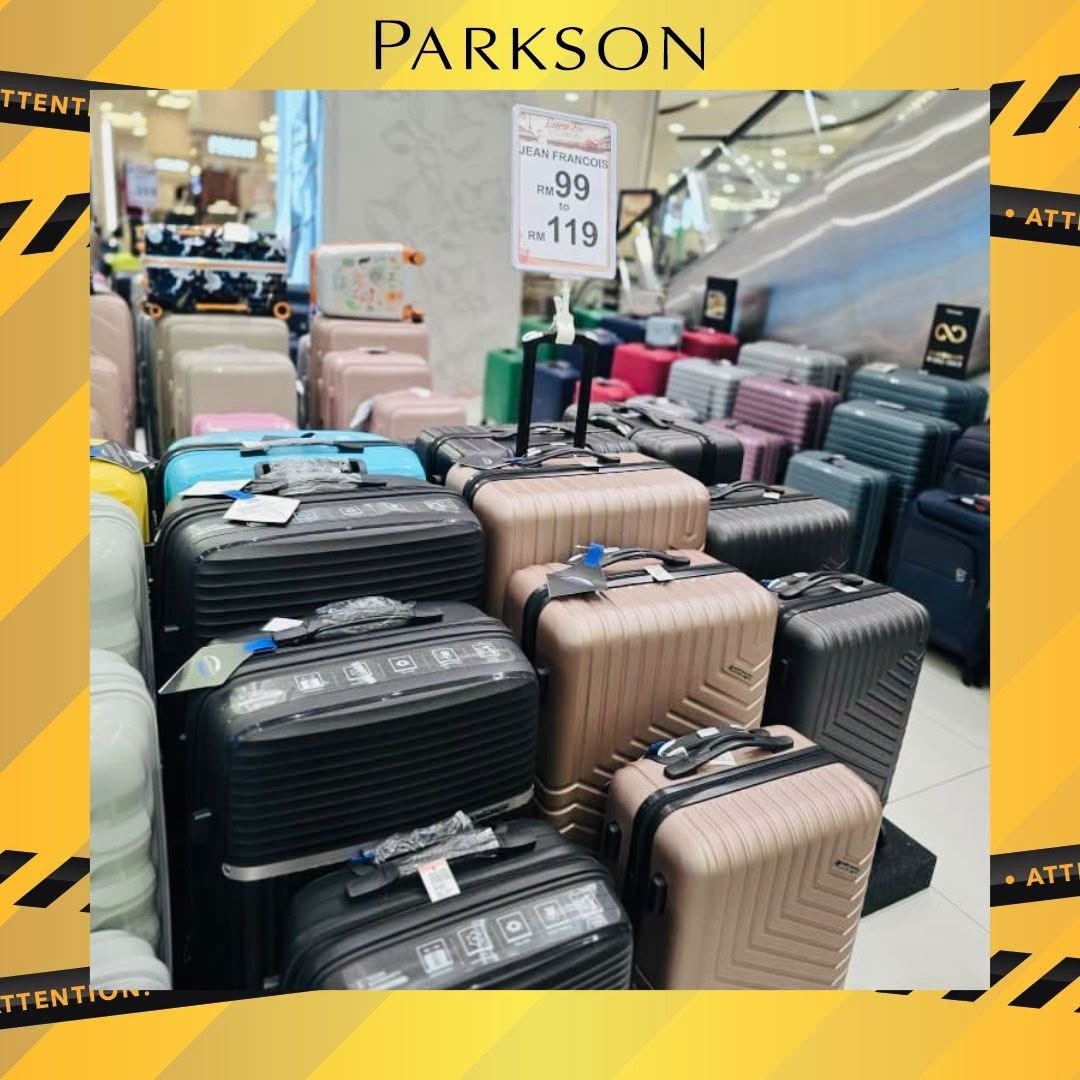 Parkson-Malaysia-Luggage-Fair-Promotion-at-Parkson-KipMall-14 17 October–9 November 2026: Parkson Malaysia: Luggage Fair Promotion at Parkson KipMall Setapak with Up to 70% Off Travel Luggage, Exclusive Purchase-with-Purchase Deals and Free Travel Pillows