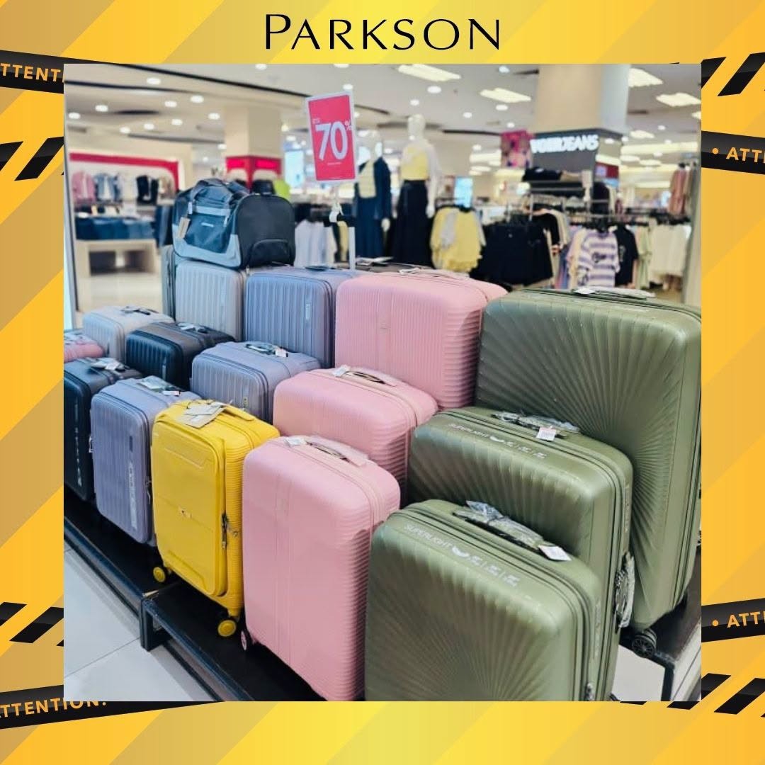 Parkson-Malaysia-Luggage-Fair-Promotion-at-Parkson-KipMall-15 17 October–9 November 2026: Parkson Malaysia: Luggage Fair Promotion at Parkson KipMall Setapak with Up to 70% Off Travel Luggage, Exclusive Purchase-with-Purchase Deals and Free Travel Pillows