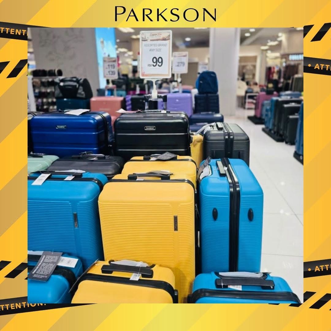 Parkson-Malaysia-Luggage-Fair-Promotion-at-Parkson-KipMall-18 17 October–9 November 2026: Parkson Malaysia: Luggage Fair Promotion at Parkson KipMall Setapak with Up to 70% Off Travel Luggage, Exclusive Purchase-with-Purchase Deals and Free Travel Pillows