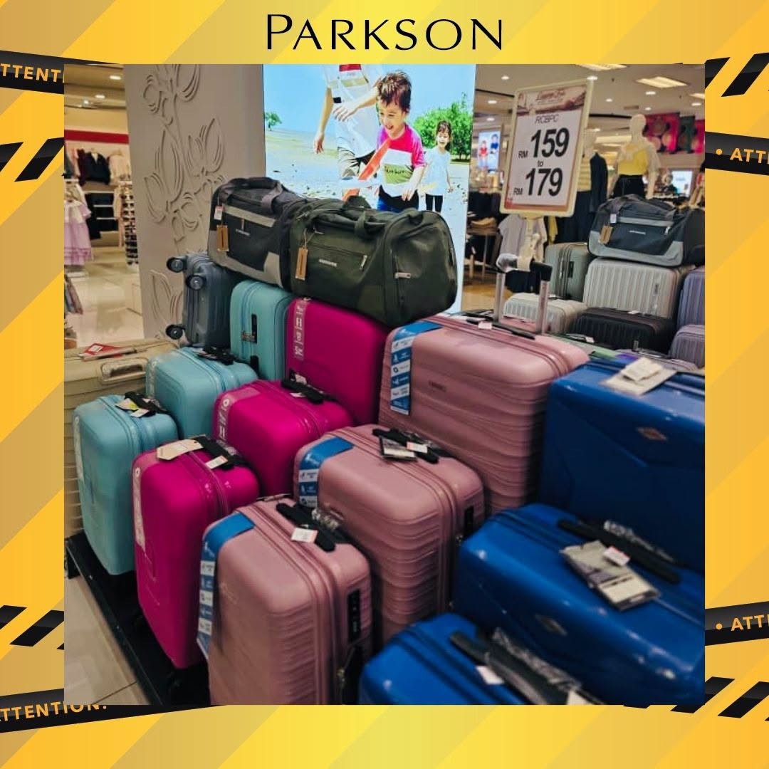 Parkson-Malaysia-Luggage-Fair-Promotion-at-Parkson-KipMall-9 17 October–9 November 2026: Parkson Malaysia: Luggage Fair Promotion at Parkson KipMall Setapak with Up to 70% Off Travel Luggage, Exclusive Purchase-with-Purchase Deals and Free Travel Pillows