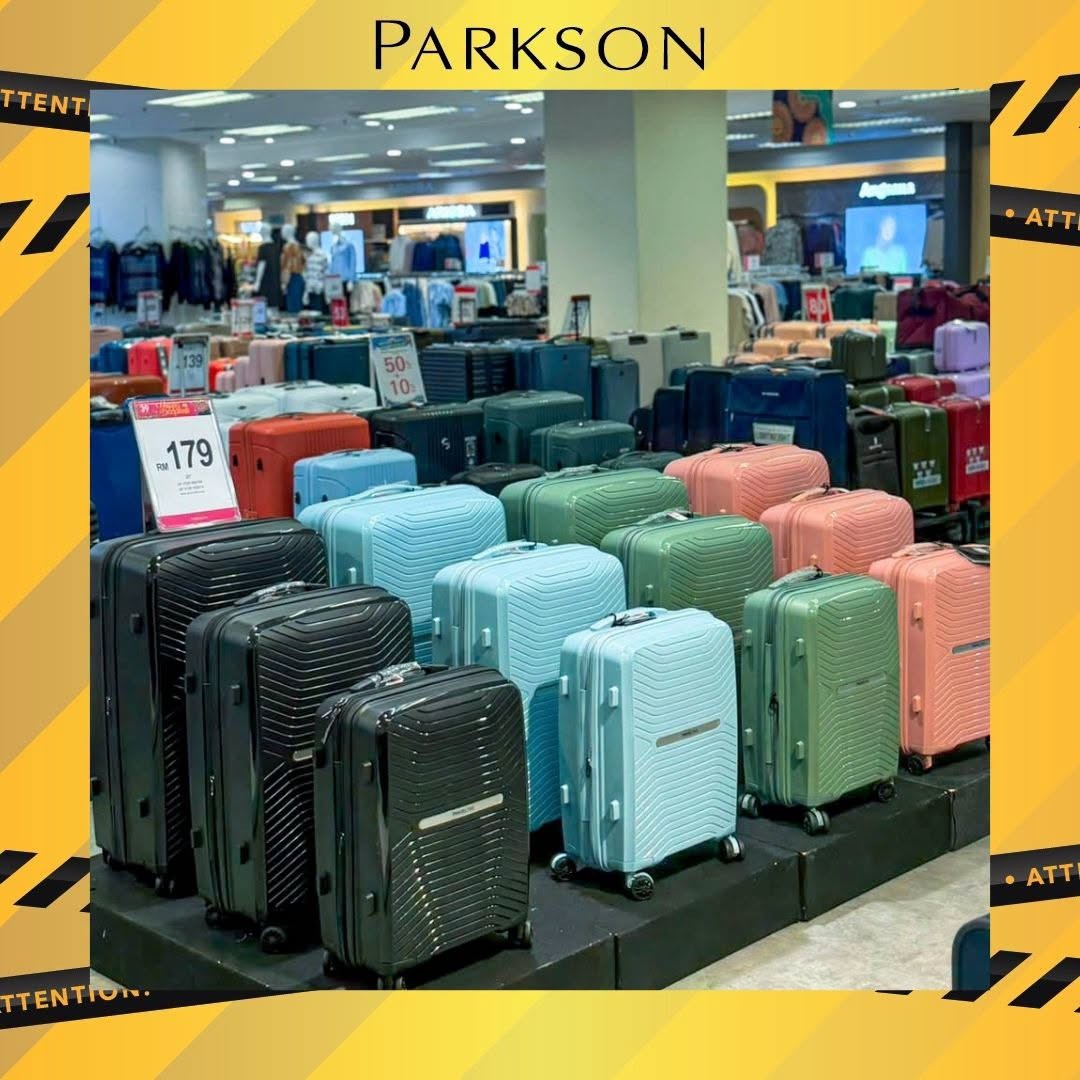 Parkson-Malaysia-Luggage-Mens-Accessories-Shoe-Fair-14 1-31 October 2026: Parkson Malaysia: Luggage, Men's Accessories & Shoe Fair Promotion at Parkson Aman Central with Up to 80% Off, Travel Deals and Free Gifts