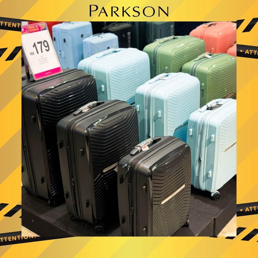 Parkson-Malaysia-Luggage-Mens-Accessories-Shoe-Fair-15 1-31 October 2026: Parkson Malaysia: Luggage, Men's Accessories & Shoe Fair Promotion at Parkson Aman Central with Up to 80% Off, Travel Deals and Free Gifts