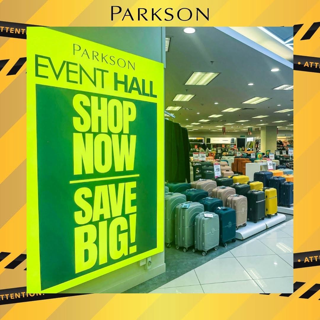 Parkson-Malaysia-Luggage-Mens-Accessories-Shoe-Fair-17 1-31 October 2026: Parkson Malaysia: Luggage, Men's Accessories & Shoe Fair Promotion at Parkson Aman Central with Up to 80% Off, Travel Deals and Free Gifts