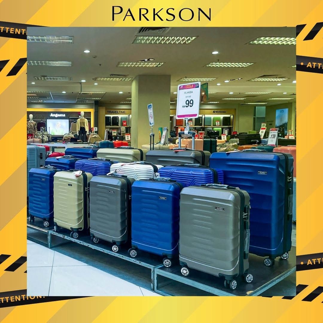 Parkson-Malaysia-Luggage-Mens-Accessories-Shoe-Fair-7 1-31 October 2026: Parkson Malaysia: Luggage, Men's Accessories & Shoe Fair Promotion at Parkson Aman Central with Up to 80% Off, Travel Deals and Free Gifts