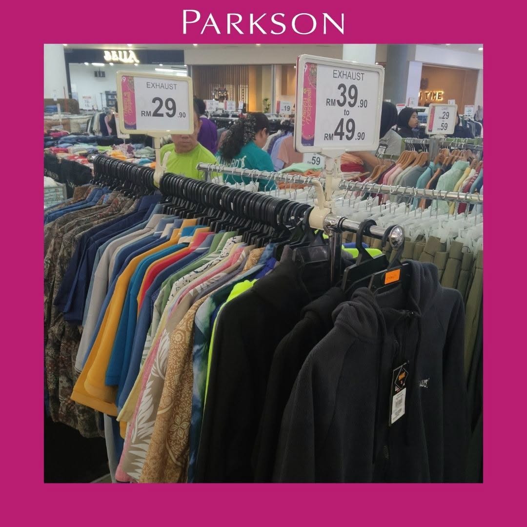 Parkson-Malaysia-Warehouse-Sale-with-Fashion-Babywear-Footwear-Home-Deals-12 7 October-1 November 2026: Parkson Malaysia: Warehouse Sale with Fashion, Babywear, Footwear & Home Deals from RM14 at 1Borneo