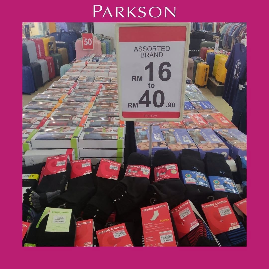 Parkson-Malaysia-Warehouse-Sale-with-Fashion-Babywear-Footwear-Home-Deals-16 7 October-1 November 2026: Parkson Malaysia: Warehouse Sale with Fashion, Babywear, Footwear & Home Deals from RM14 at 1Borneo