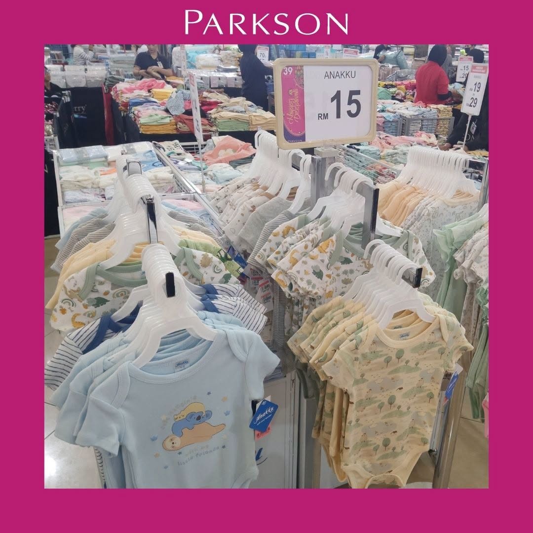 Parkson-Malaysia-Warehouse-Sale-with-Fashion-Babywear-Footwear-Home-Deals-22 7 October-1 November 2026: Parkson Malaysia: Warehouse Sale with Fashion, Babywear, Footwear & Home Deals from RM14 at 1Borneo