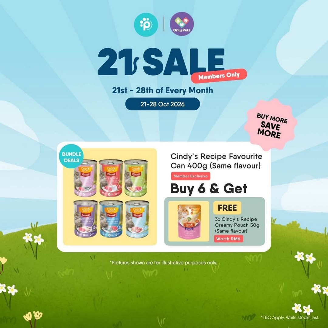 Pets.twentyone-Members-Promotion-–-Limited-Time-Cat-Essentials-Deals-8 21–28 October 2026: Pets.twentyone Members’ Promotion – Limited-Time Cat Essentials Deals at All Outlets in Malaysia