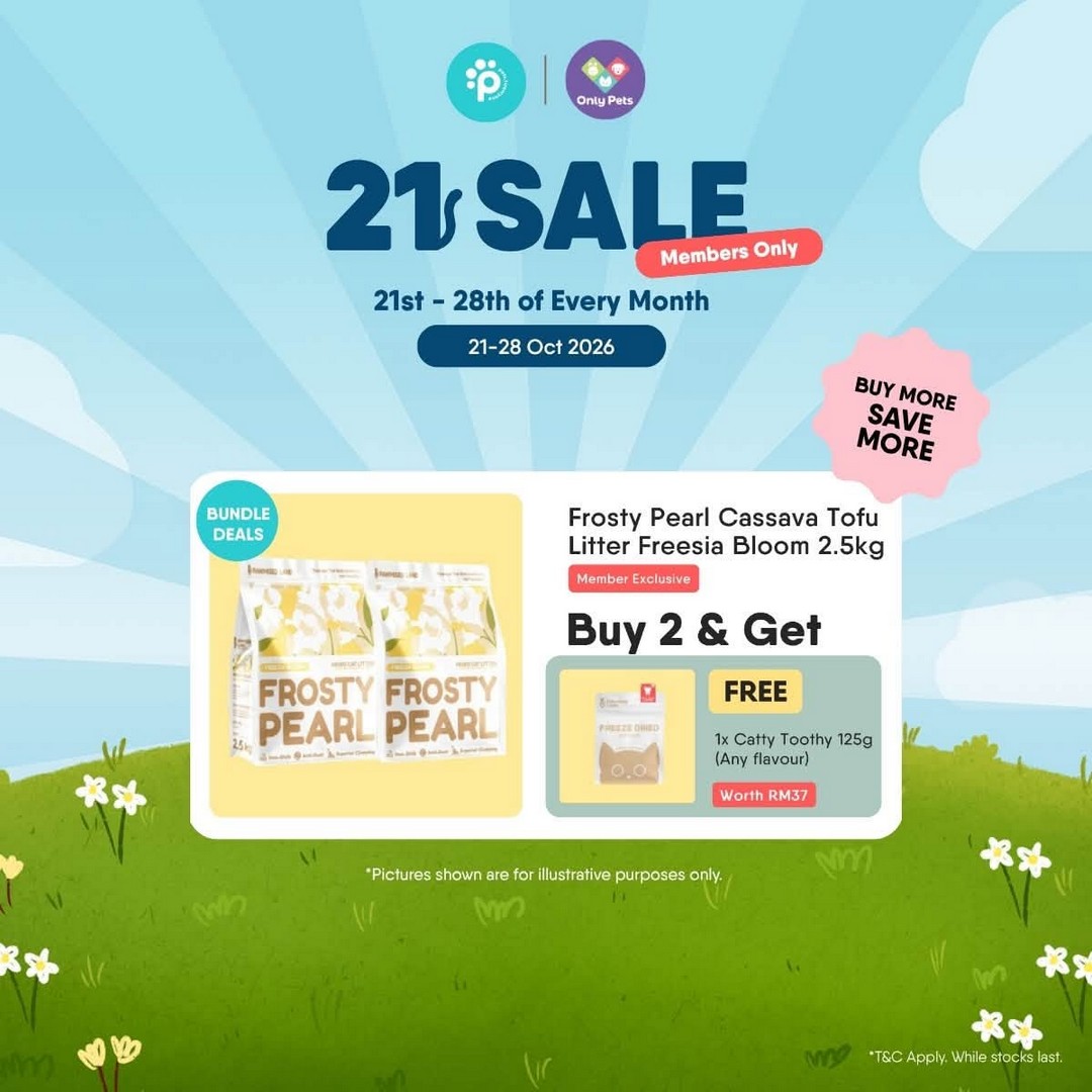 Pets.twentyone-Members-Promotion-–-Limited-Time-Cat-Essentials-Deals-9 21–28 October 2026: Pets.twentyone Members’ Promotion – Limited-Time Cat Essentials Deals at All Outlets in Malaysia
