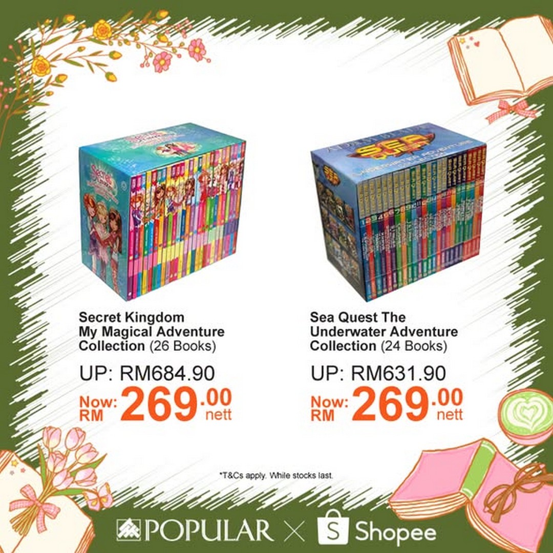 Popular-Book-Malaysia-–-Up-to-70-Off-English-Books-on-Shopee 19 October 2026 onwards: Popular Book Malaysia – Up to 70% Off English Books on Shopee, Over 1,000 Titles