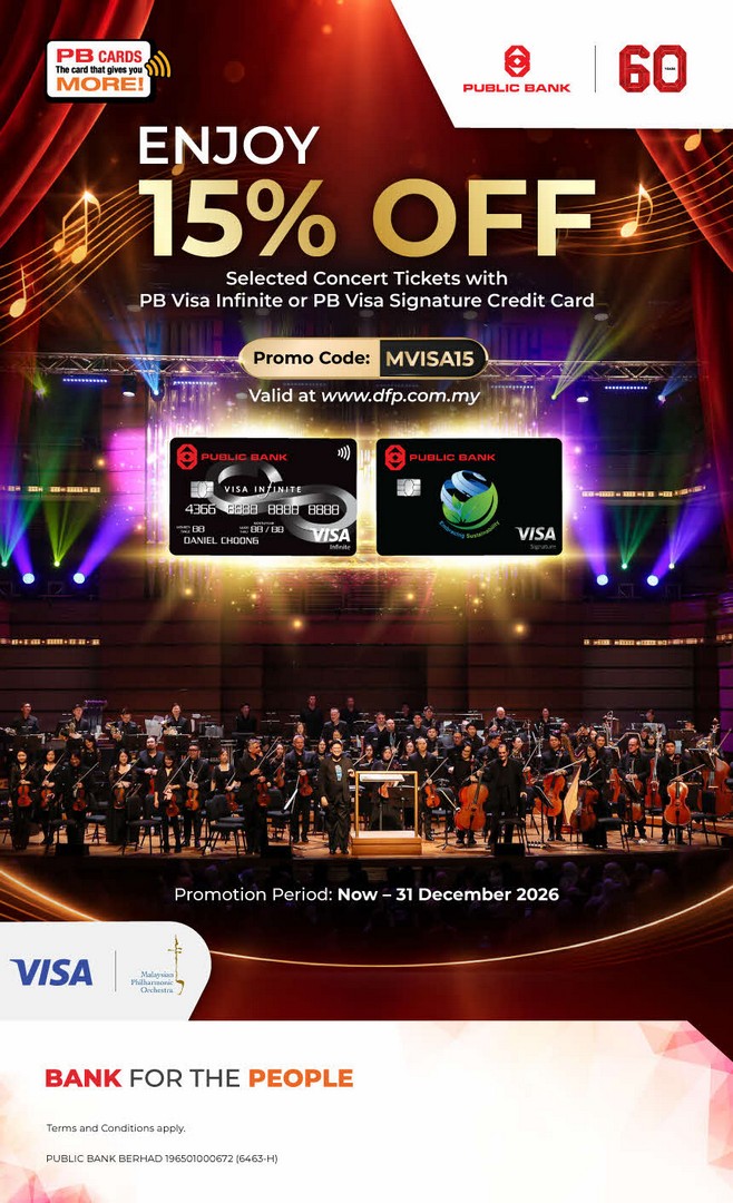 Public-Bank-PB-Visa-Privileges-15-OFF-Selected-Malaysian-Philharmonic Now till 31 December 2026: Public Bank PB Visa Privileges: 15% OFF Selected Malaysian Philharmonic Orchestra Concert Tickets with PB Visa Infinite or PB Visa Signature Credit Card