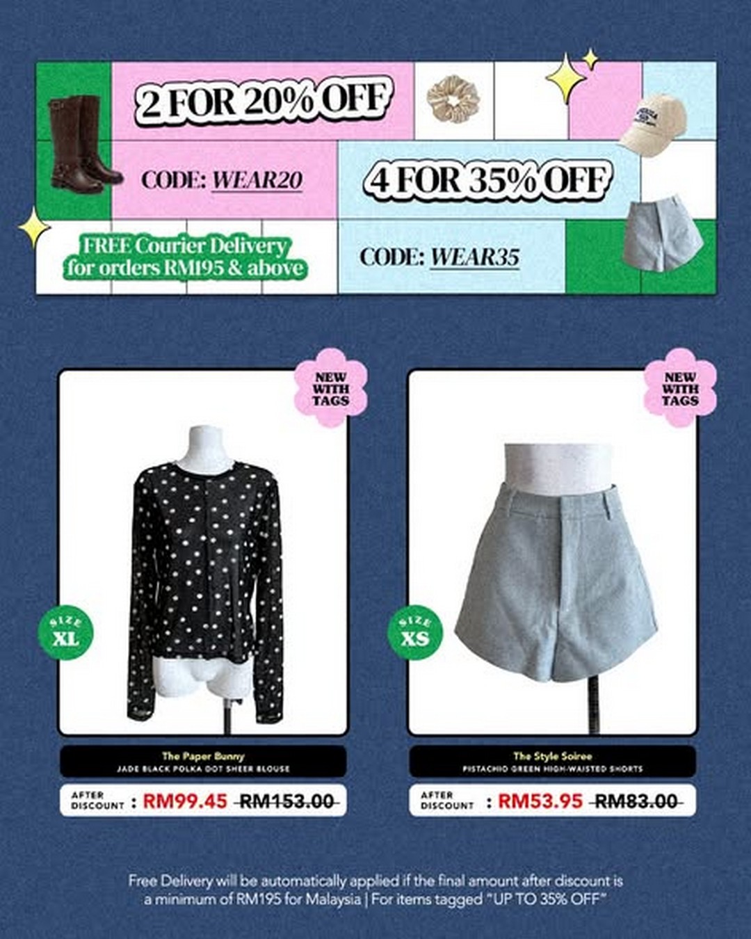 Refash-Malaysia-Preloved-Fashion-Promotion-–-Get-20-Off-2 2 October 2026 onwards: Refash Malaysia: Preloved Fashion Promotion – Get 20% Off 2 Items or 35% Off 4 Items, Plus Free Delivery from RM195