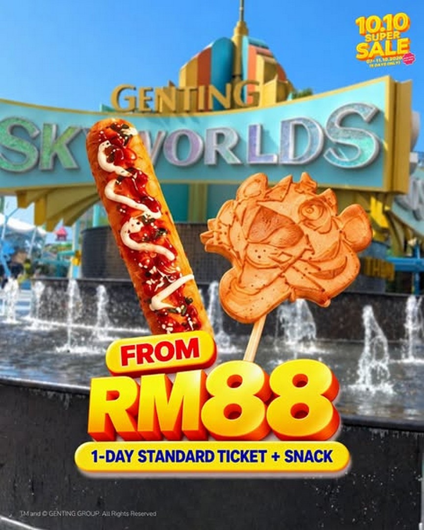 Resorts-World-Genting-10.10-Super-Sale-2 7-11 October 2026: Resorts World Genting: 10.10 Super Sale Promotion – 5 Days of Stay, Parking Discounts and More