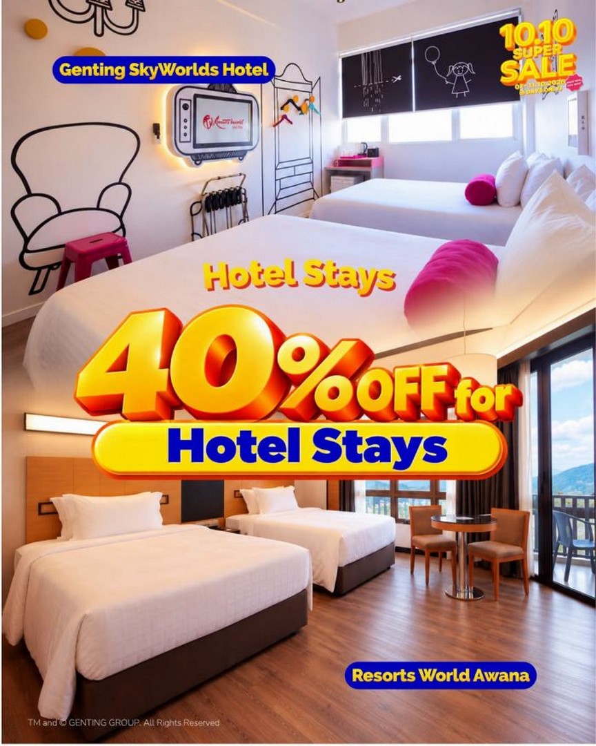 Resorts-World-Genting-10.10-Super-Sale-with-Hotel-Stays-1 7-11 October 2026: Resorts World Genting: 10.10 Super Sale with Hotel Stays from RM186 & Genting SkyWorlds Ticket + Snack from RM88
