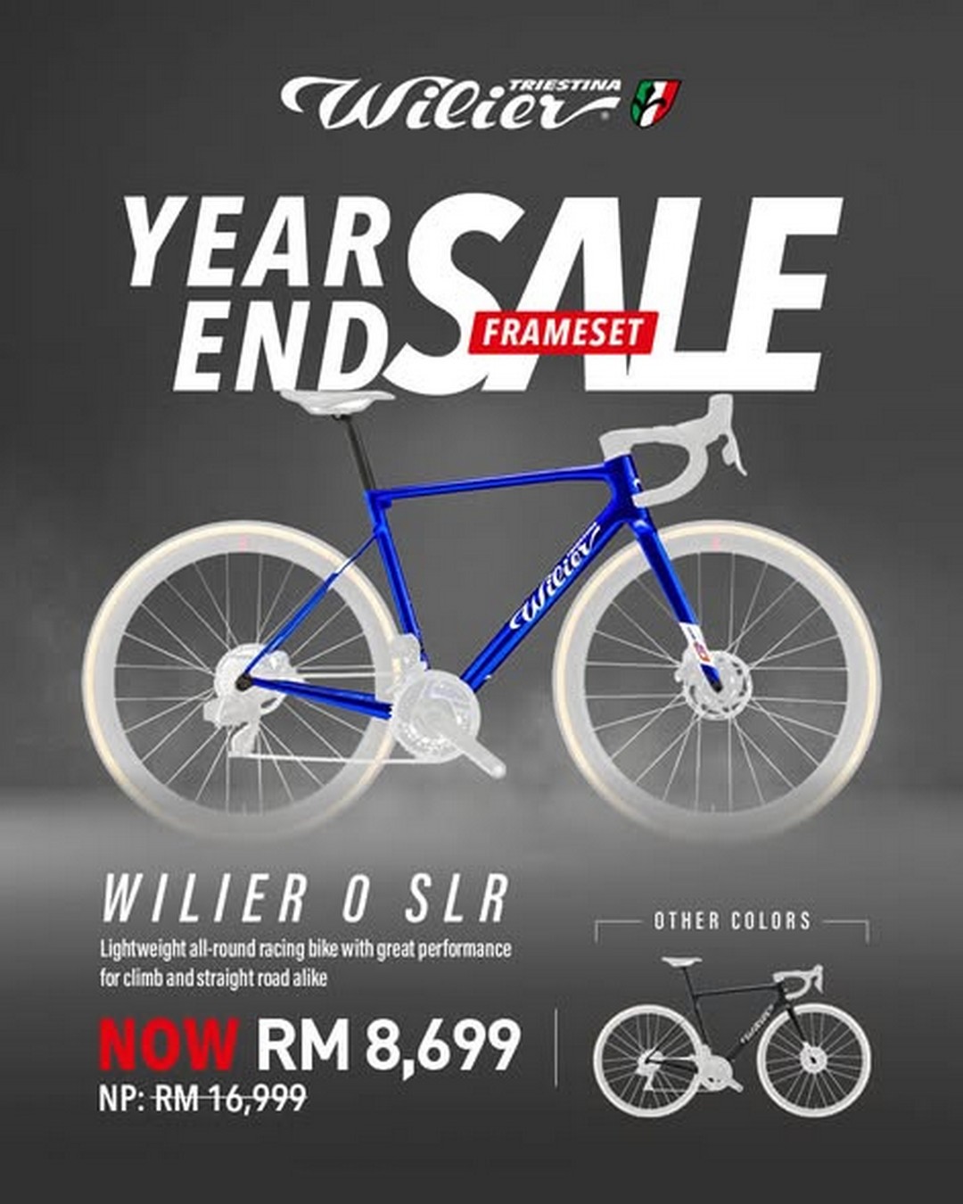 Rodalink-Malaysia-Wilier-Triestina-Italian-Race-Bike-Frameset-Clearance-3 2 October 2026 onwards: Rodalink Malaysia: Wilier Triestina Italian Race Bike Frameset Clearance Promotion with Special Year-End Prices at Selected Outlets