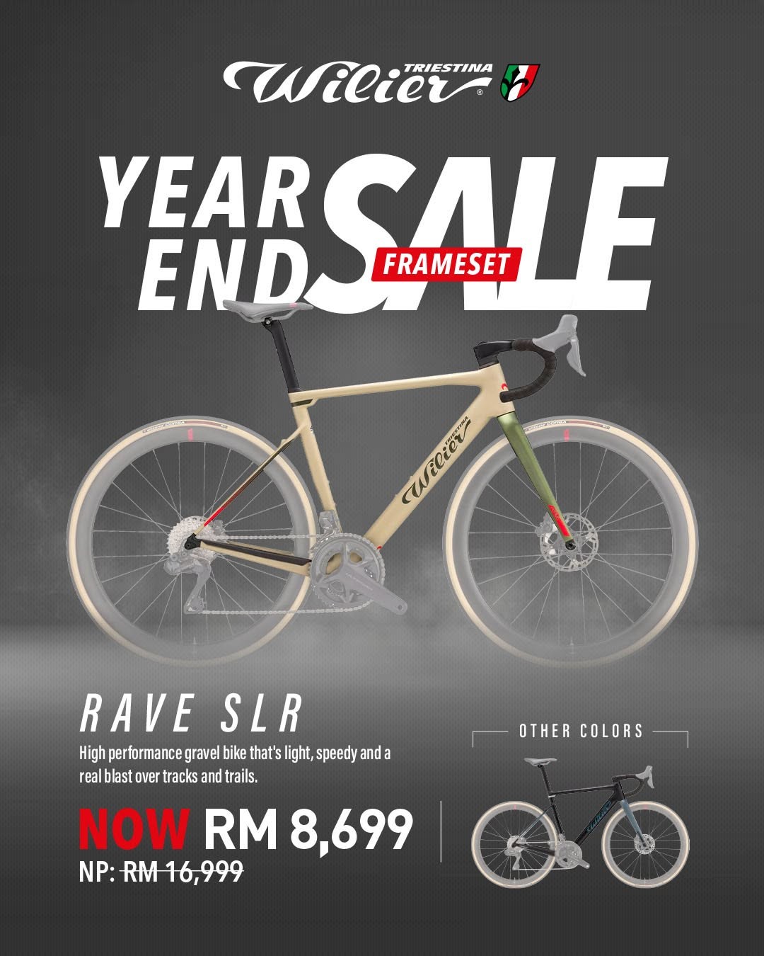 Rodalink-Malaysia-Wilier-Triestina-Italian-Race-Bike-Frameset-Clearance-4 2 October 2026 onwards: Rodalink Malaysia: Wilier Triestina Italian Race Bike Frameset Clearance Promotion with Special Year-End Prices at Selected Outlets