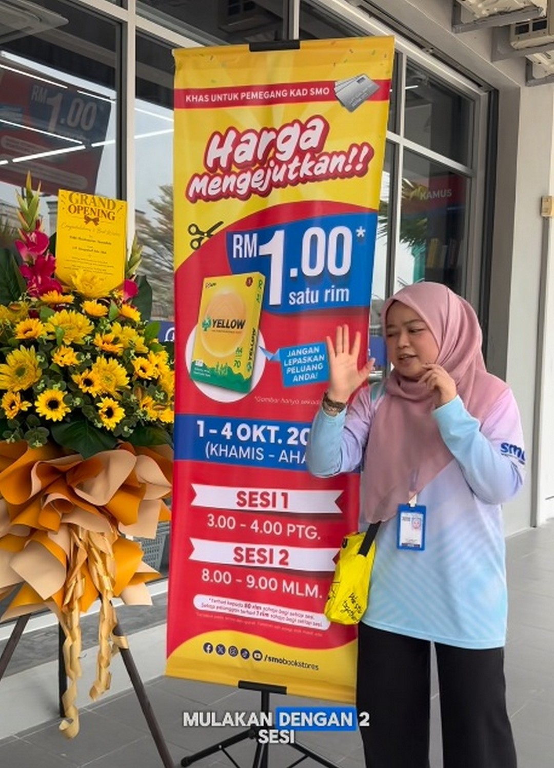SMO-Bookstores-Grand-Opening-Promotion 1-4 October 2026: SMO Bookstores: Grand Opening Promotion with A4 Paper at RM1, Temerloh, Pahang
