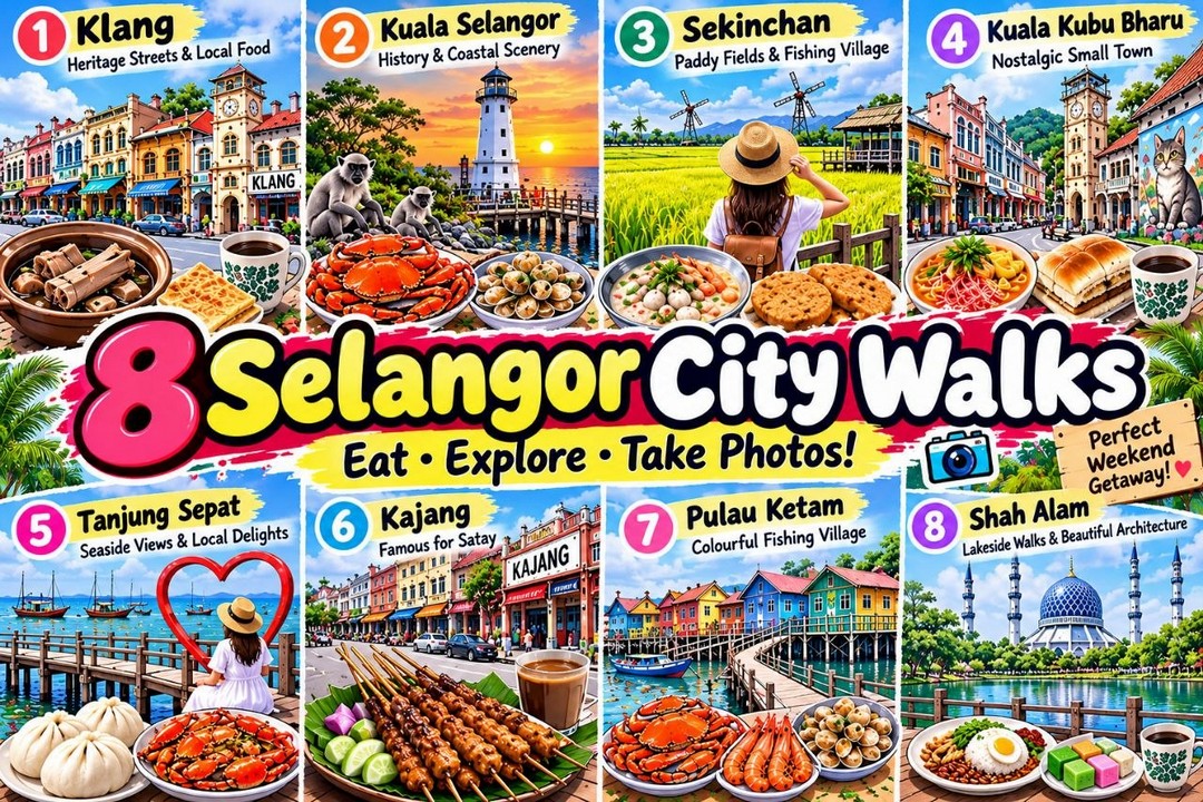 Selangor-City-Walks-–-8-Best-Places-for-a-Budget-Friendly-Weekend-Getaway 19–25 October 2026: Selangor City Walks – 8 Best Places for a Budget-Friendly Weekend Getaway, Local Food and Photo Opportunities in Malaysia