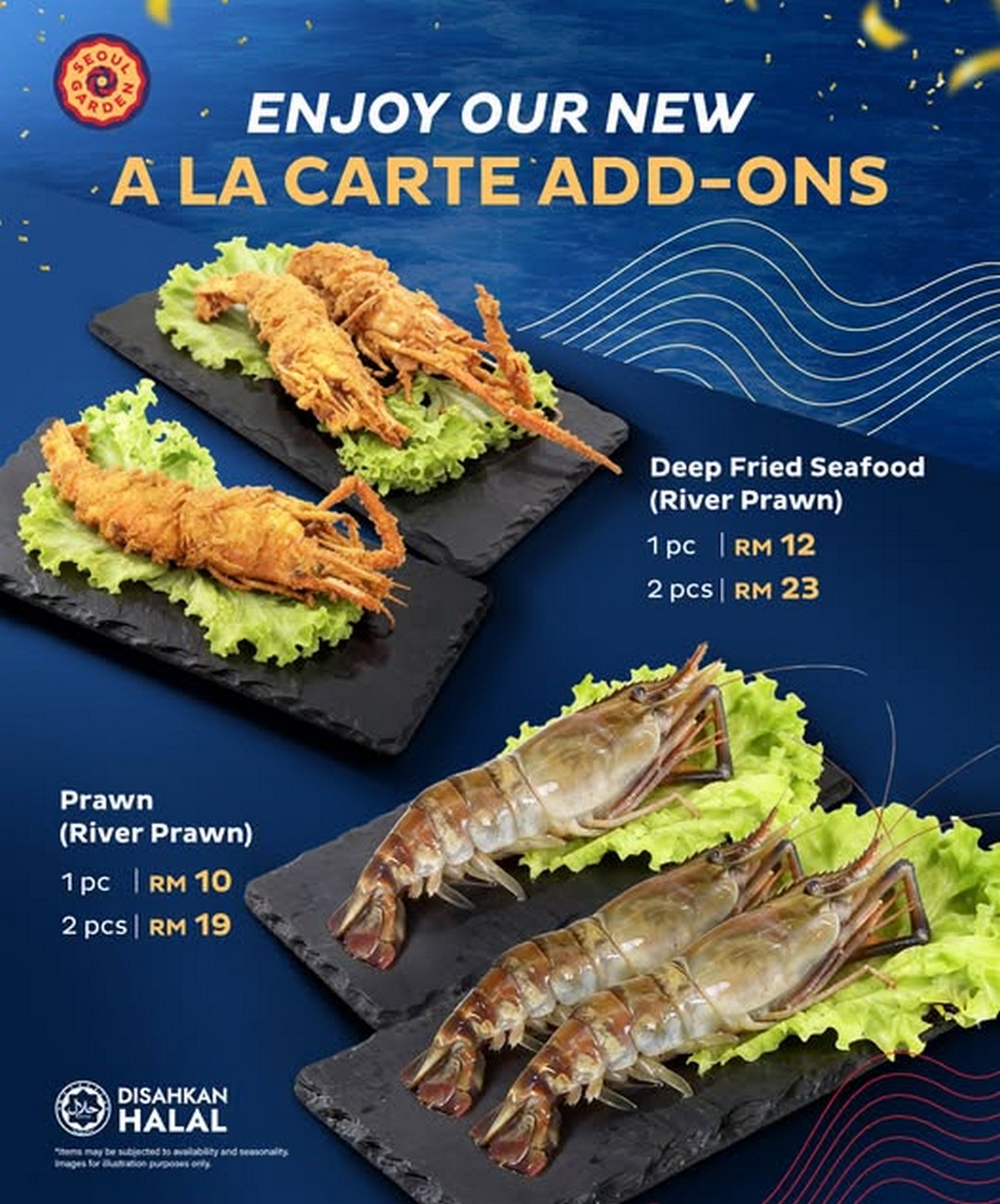 Seoul-Garden-Malaysia-New-River-Prawn-A-La-Carte-Add-Ons 3 October 2026 onwards: Seoul Garden Malaysia: New River Prawn A La Carte Add-Ons Promotion with Fresh and Deep-Fried Options