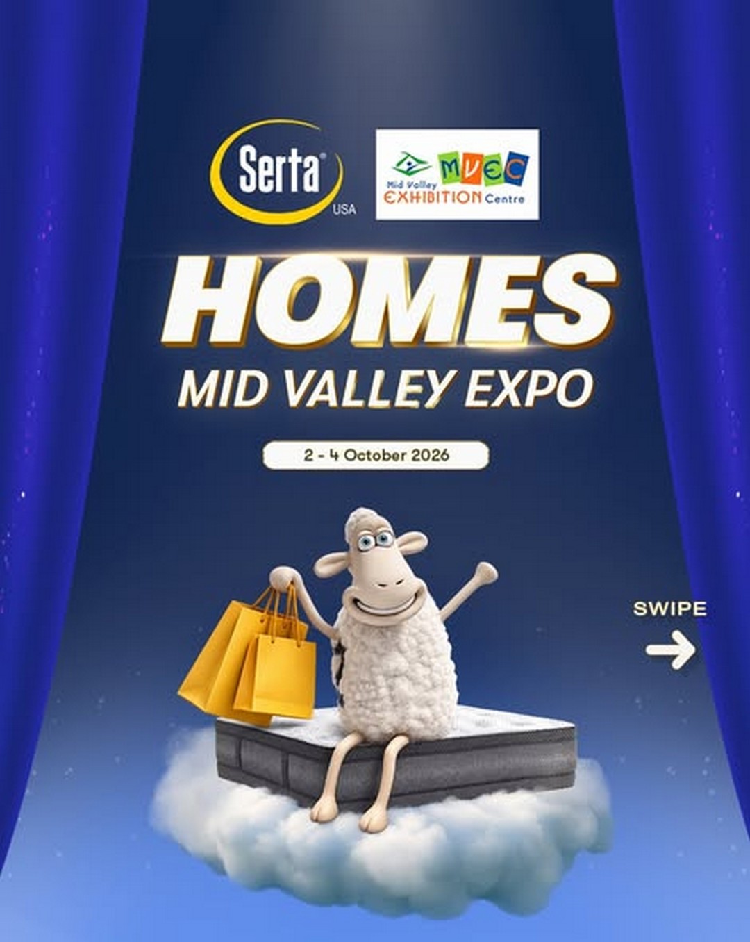 Serta-Malaysia-Up-to-50-OFF-Serta-Chirocare-Pro 2–4 October 2026: Serta Malaysia: Up to 50% OFF Serta Chirocare Pro, Family Packages from RM9,999 and 2nd Micro Gel Pillow for RM1 at Mid Valley Exhibition Centre