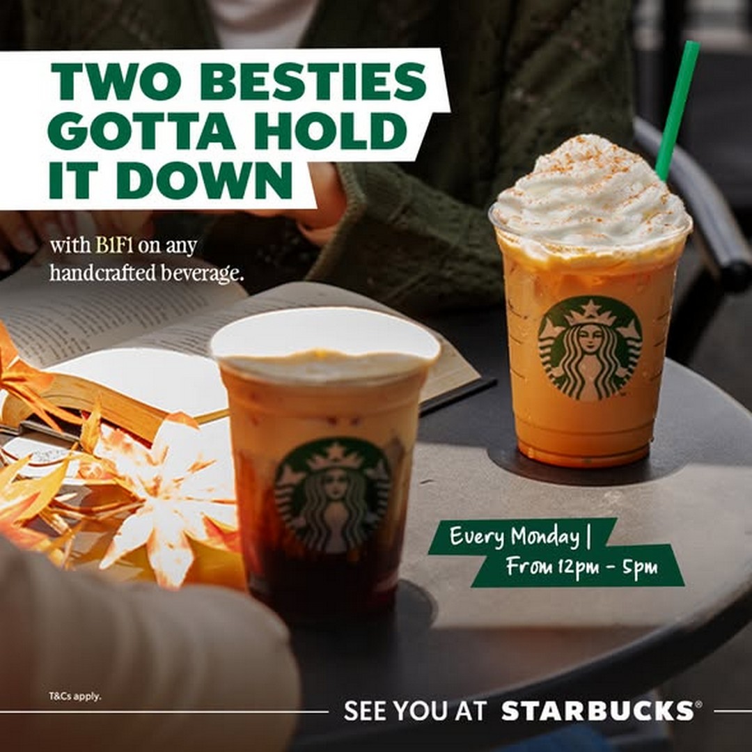 Starbucks-Malaysia-October-2026-Sweet-Deals-and-Free-Drive-Thru-2 1 October 2026 onwards: Starbucks Malaysia: October 2026 Sweet Deals and Free Drive-Thru Treat Promotion