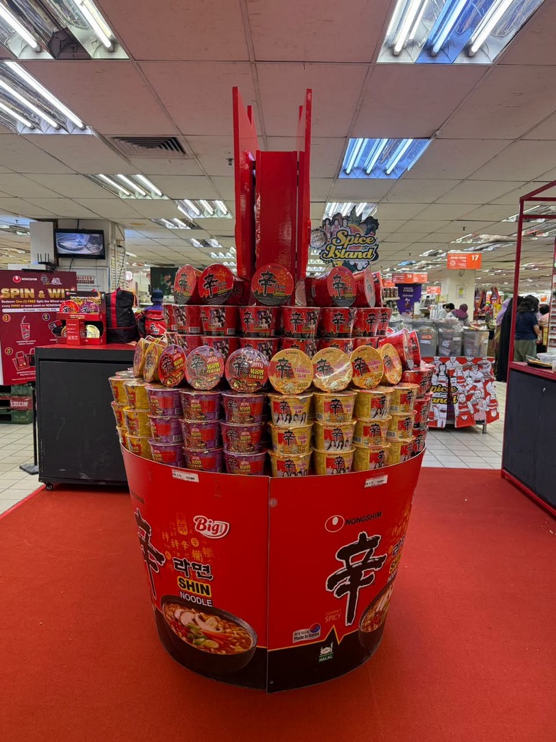 Sunshine-Retail-Penang-Nongshim-Promotion-–-Shin-Ramyun-40th-5 Now Till 1 November 2026: Sunshine Retail Penang Nongshim Promotion – Shin Ramyun 40th Anniversary Roadshow, Spin & Win Free Gifts at Sunshine Square, Bayan Baru, 10am–10pm