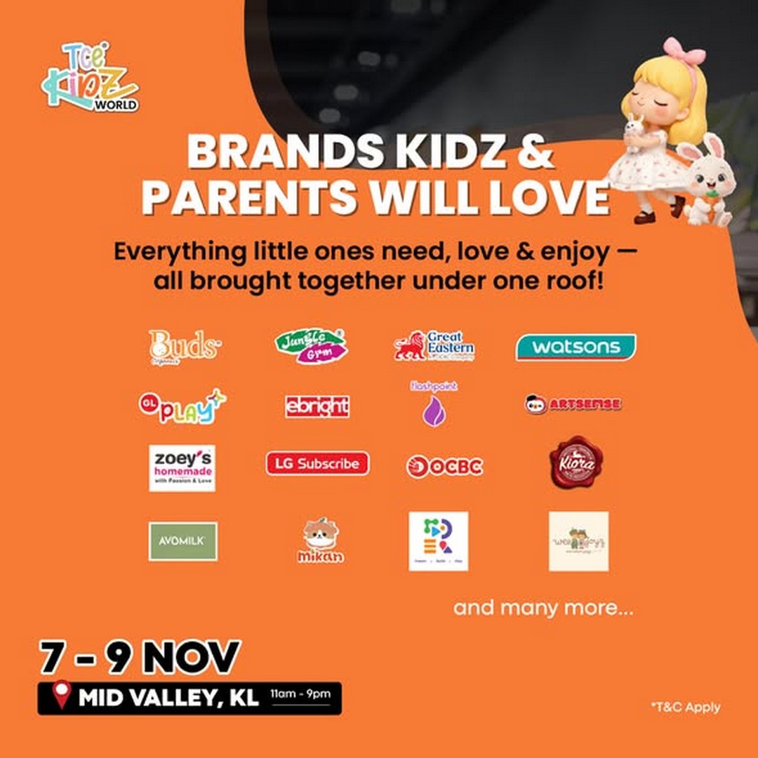 TCE-Kidz-World-Expo-2026-–-2nd-TCE-Kidz-World-Expo-Sale-Family-Promotio-1 7–9 November 2026: TCE Kidz World Expo 2026 – 2nd TCE Kidz World Expo Sale & Family Promotion with Free Rewards, Lucky Draws, Kids’ Activities and Workshops at Mid Valley Exhibition Centre, Kuala Lumpur, 11am–9pm