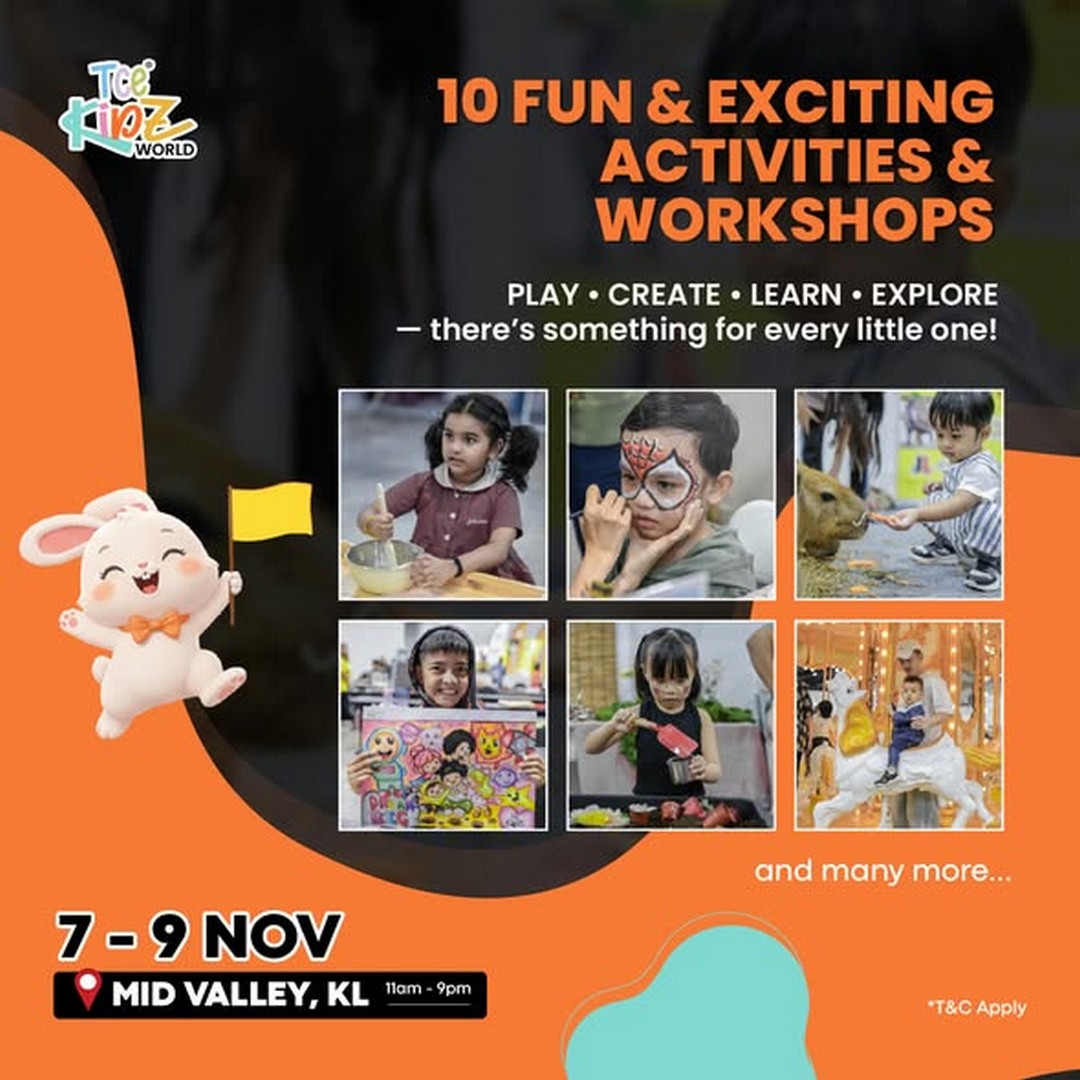 TCE-Kidz-World-Expo-2026-–-2nd-TCE-Kidz-World-Expo-Sale-Family-Promotio-3 7–9 November 2026: TCE Kidz World Expo 2026 – 2nd TCE Kidz World Expo Sale & Family Promotion with Free Rewards, Lucky Draws, Kids’ Activities and Workshops at Mid Valley Exhibition Centre, Kuala Lumpur, 11am–9pm