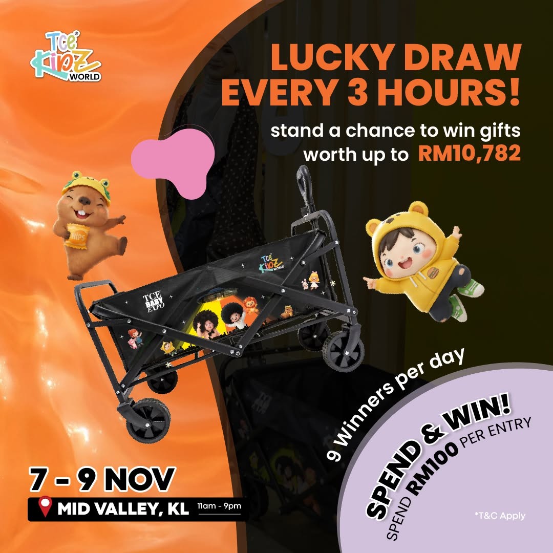 TCE-Kidz-World-Expo-2026-–-2nd-TCE-Kidz-World-Expo-Sale-Family-Promotio-5 7–9 November 2026: TCE Kidz World Expo 2026 – 2nd TCE Kidz World Expo Sale & Family Promotion with Free Rewards, Lucky Draws, Kids’ Activities and Workshops at Mid Valley Exhibition Centre, Kuala Lumpur, 11am–9pm