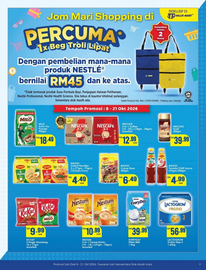 TF-Value-Mart-Ahli-Infinite-Promotion-with-Deals-11 8-21 October 2026: TF Value-Mart: Ahli Infinite Promotion with Deals from RM1.89, Buy 1 Free 1 Offers and Member Savings
