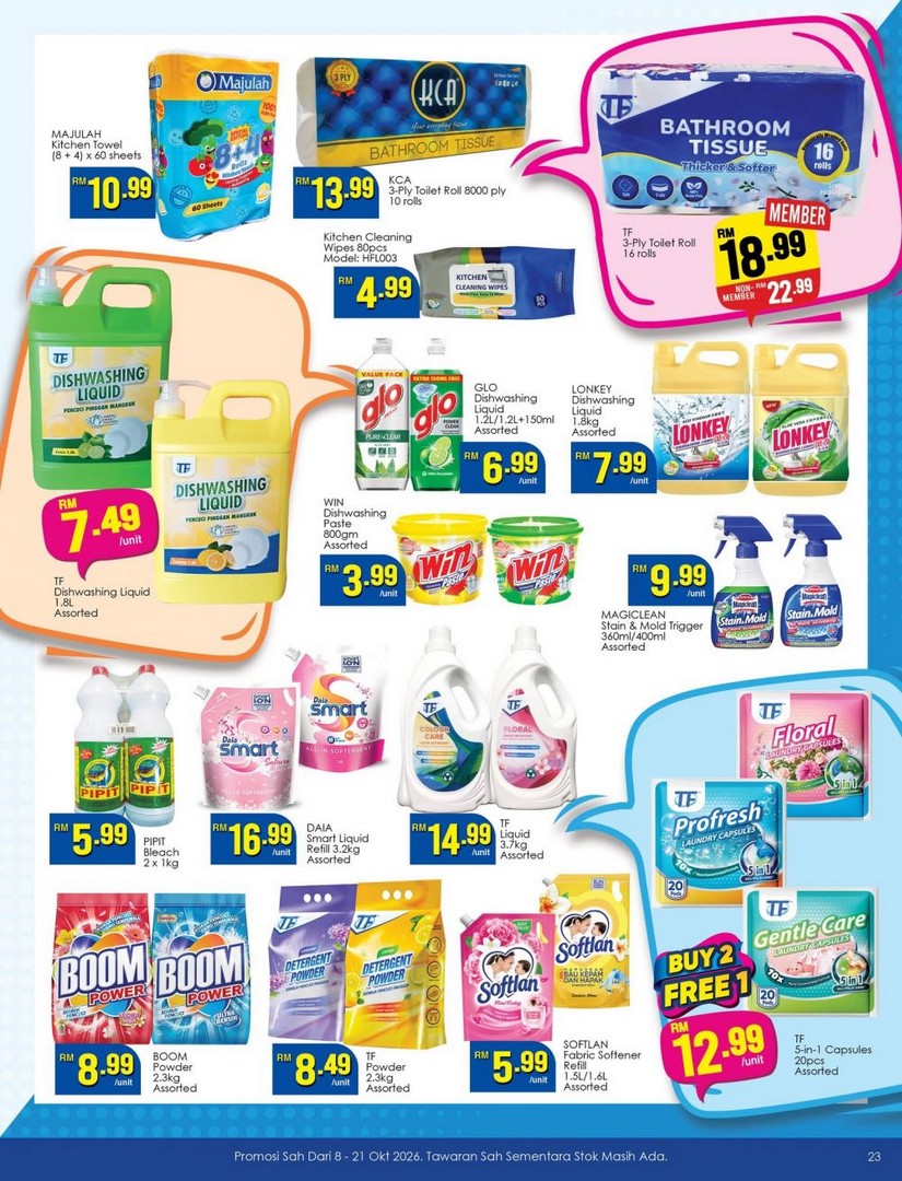TF-Value-Mart-Ahli-Infinite-Promotion-with-Deals-23 8-21 October 2026: TF Value-Mart: Ahli Infinite Promotion with Deals from RM1.89, Buy 1 Free 1 Offers and Member Savings