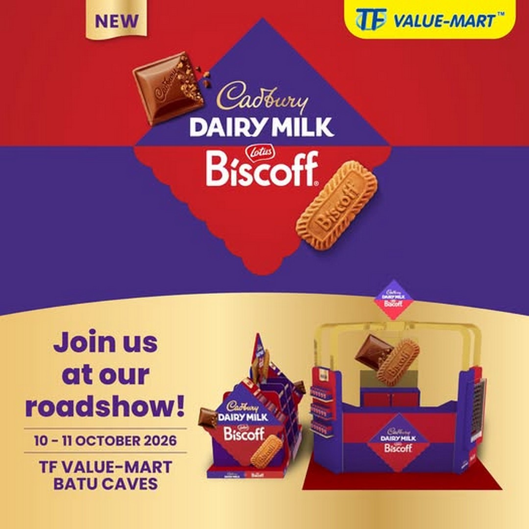 TF-Value-Mart-Malaysia-Cadbury-Dairy-Milk-Biscoff-Roadshow-Promotion 10-11 October 2026: TF Value-Mart Malaysia: Cadbury Dairy Milk Biscoff Roadshow Promotion at TF Value-Mart Batu Caves