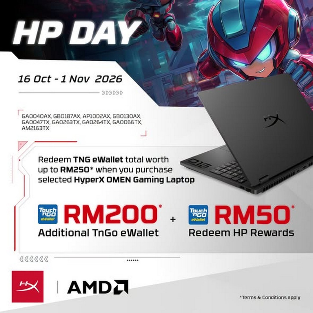 TMT-Malaysia-HP-Day-Promotion-–-Get-Up-to-RM200-Touch-3 16 October–1 November 2026: TMT Malaysia HP Day Promotion – Get Up to RM200 Touch ’n Go eWallet Credit with Selected HP Laptops, AI PCs and HyperX OMEN Gaming Products at HP Plaza Low Yat, Pavilion Bukit Jalil and i-City